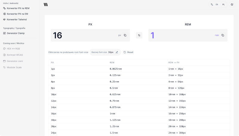Web Tools
