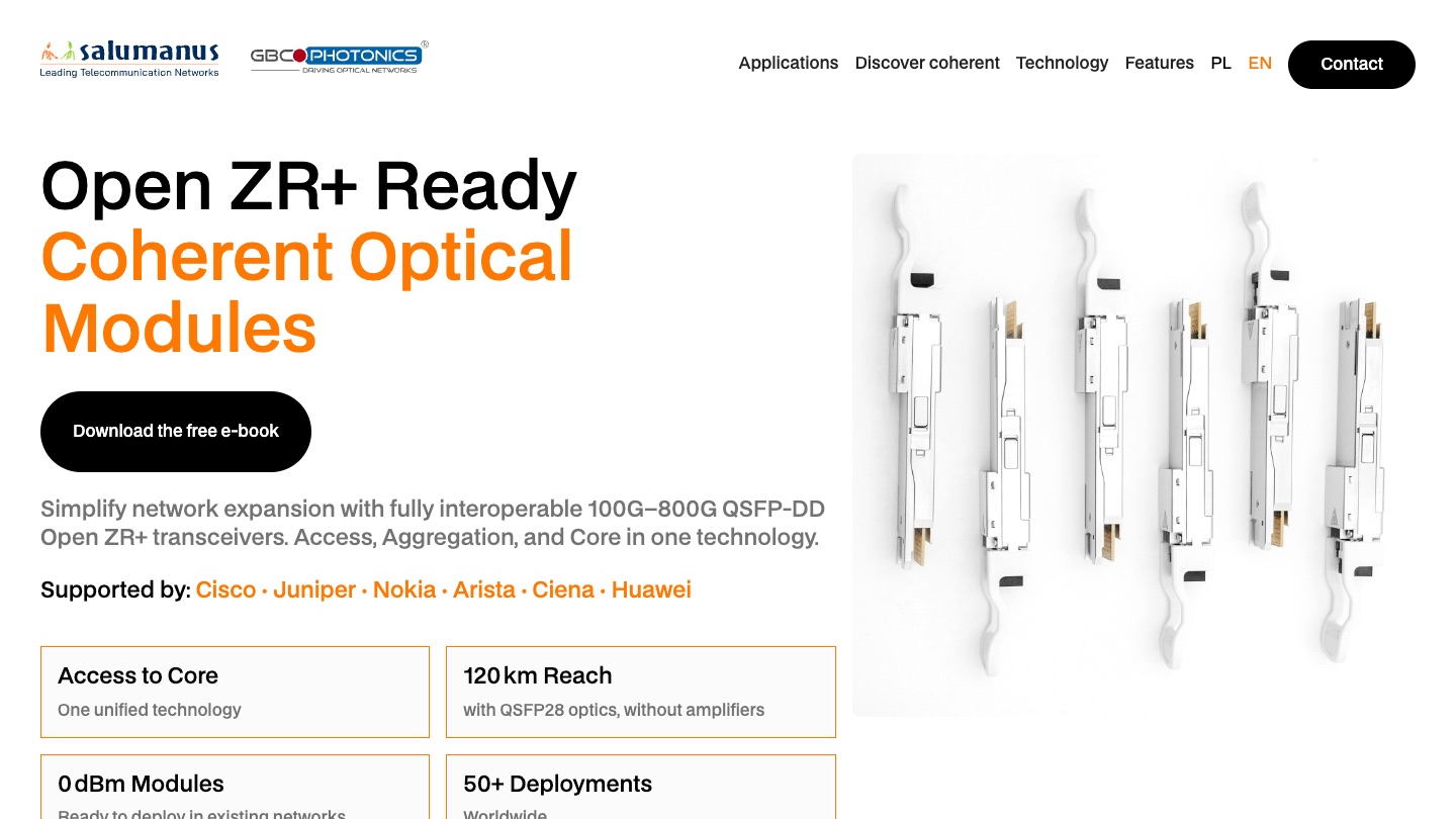 Coherent Optical Modules