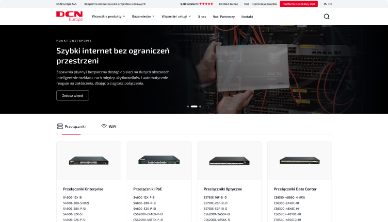 DCN Europe Switches
